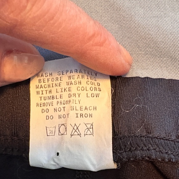 Unisex Hot Chillys Black Base Layer Leggings Size Medium - Picture 5 of 5